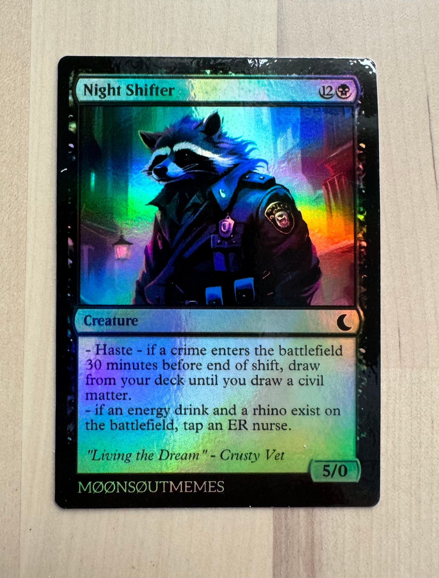 Night Shifter MtG Sticker